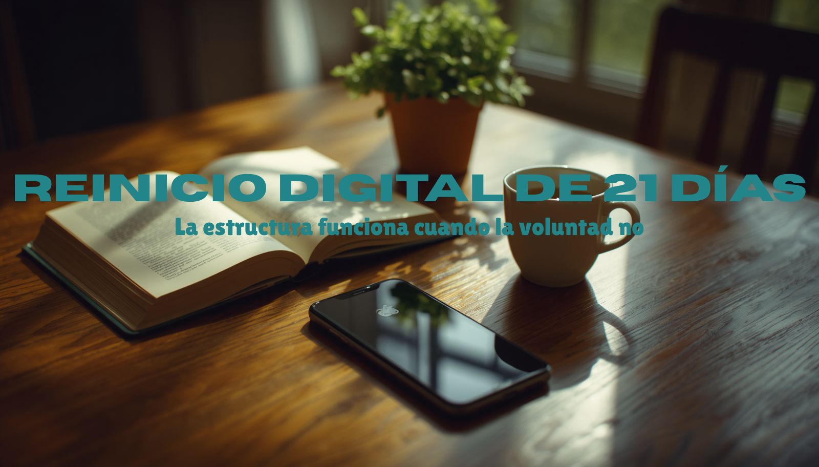 El Reinicio Digital de 21 Días: Por Qué la Estructura Funciona Cuando la Fuerza de Voluntad No